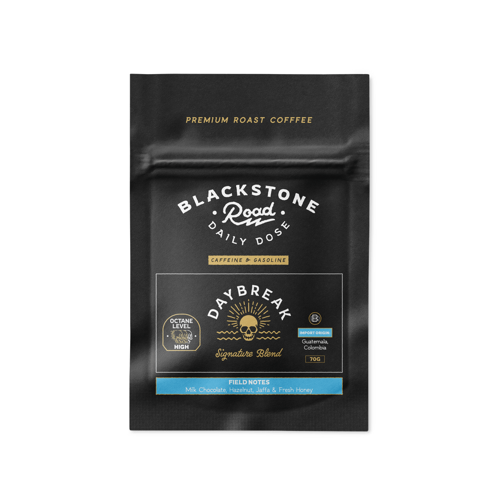 Blackstone Road Coffee Sample DAYBREAK SAMPLE
