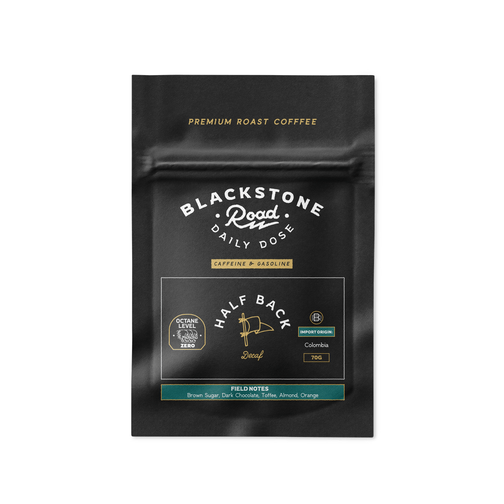 Blackstone Road Coffee Sample HALF BACK - DECAF SAMPLE